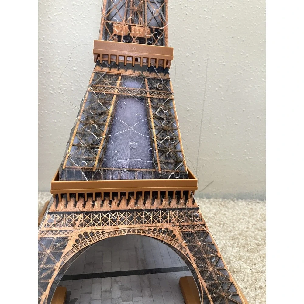 Ravensburger La Tour Eiffel Tower‎ Paris 3D Puzzle 216 Pieces BOX Directions